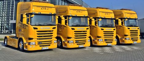 New fleet of vehicles in ZTE