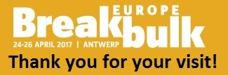Dziękujemy za wizytę na Breakbulk Europe 2017
