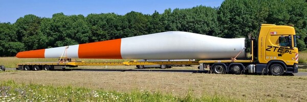 Transport farm wiatrowych