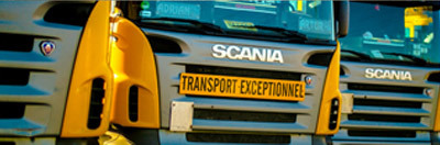 New Scania trucks in ZTE